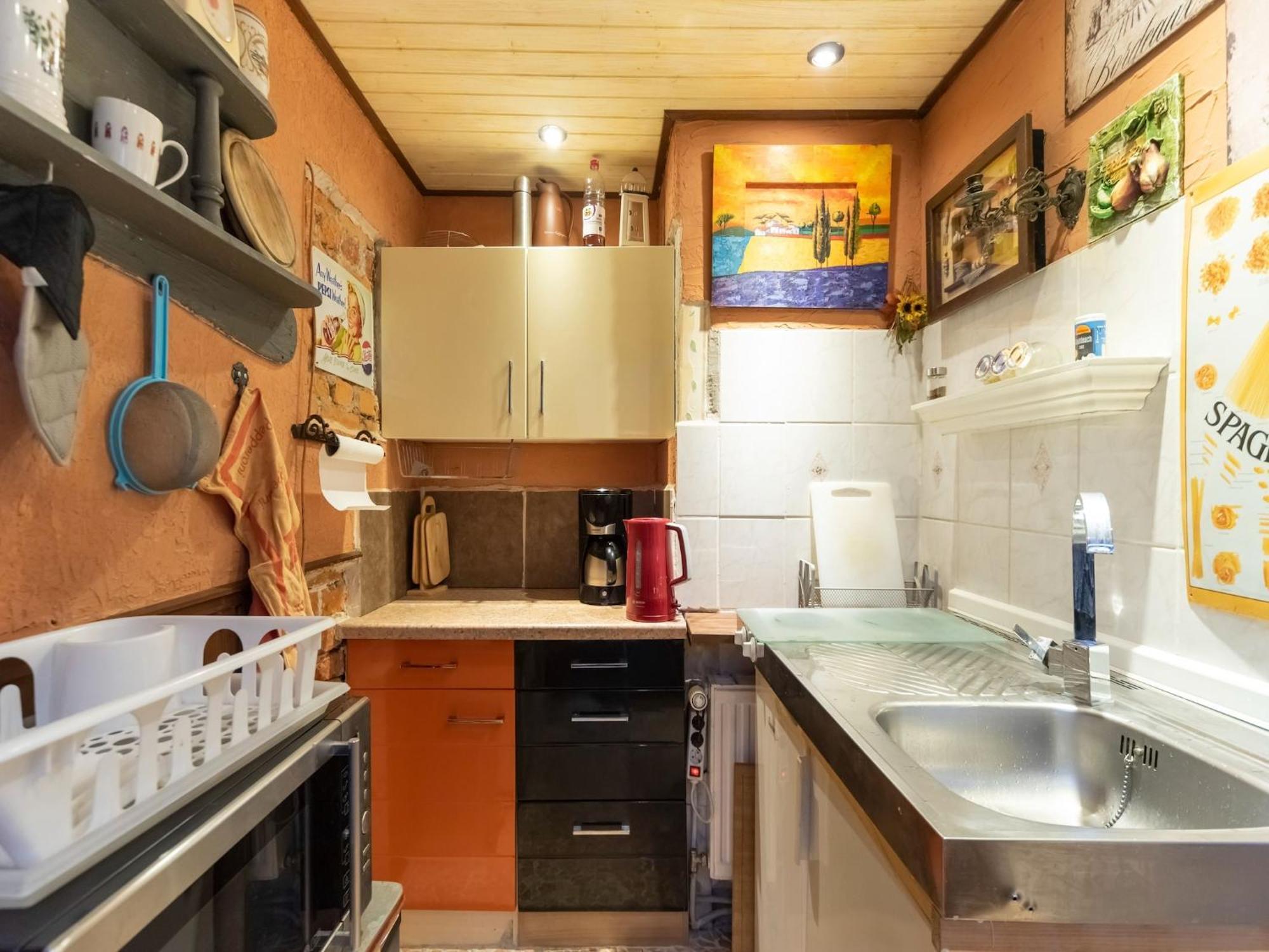 Comfortable Apartment In Wismar Mecklenburg With Fireplace 외부 사진